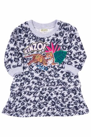 Patterned sweatshirt dress, zdjęcie 1 Patterned sweatshirt dress od Kenzo Kids
